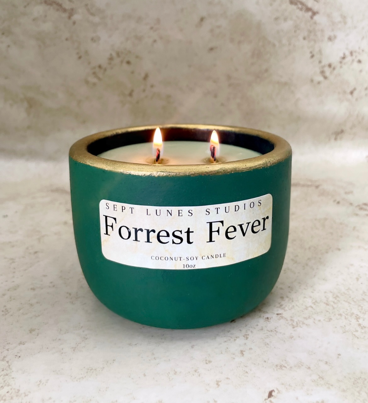 Forrest Fever | Coconut Soy Wax Candle with Wood Wick
