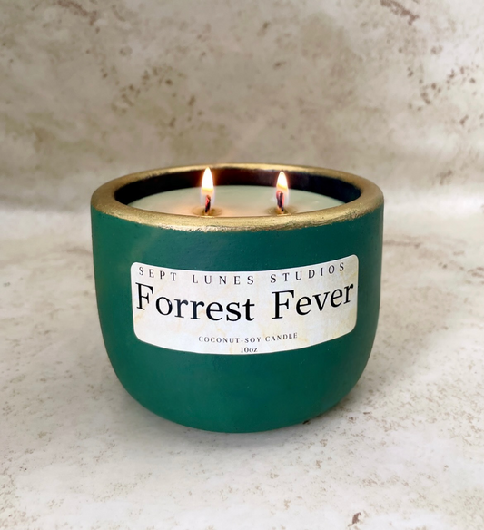 Forrest Fever | Coconut Soy Wax Candle with Wood Wick