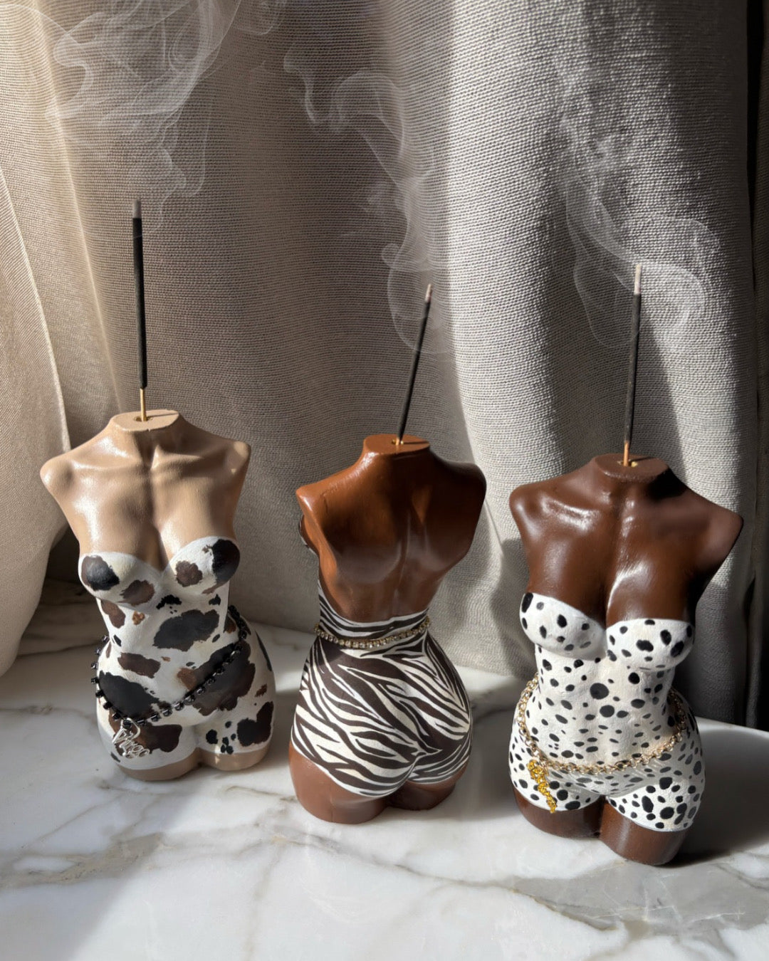 Maison Sauvage Muse Incense Holder
 | Concrete Mini Statue