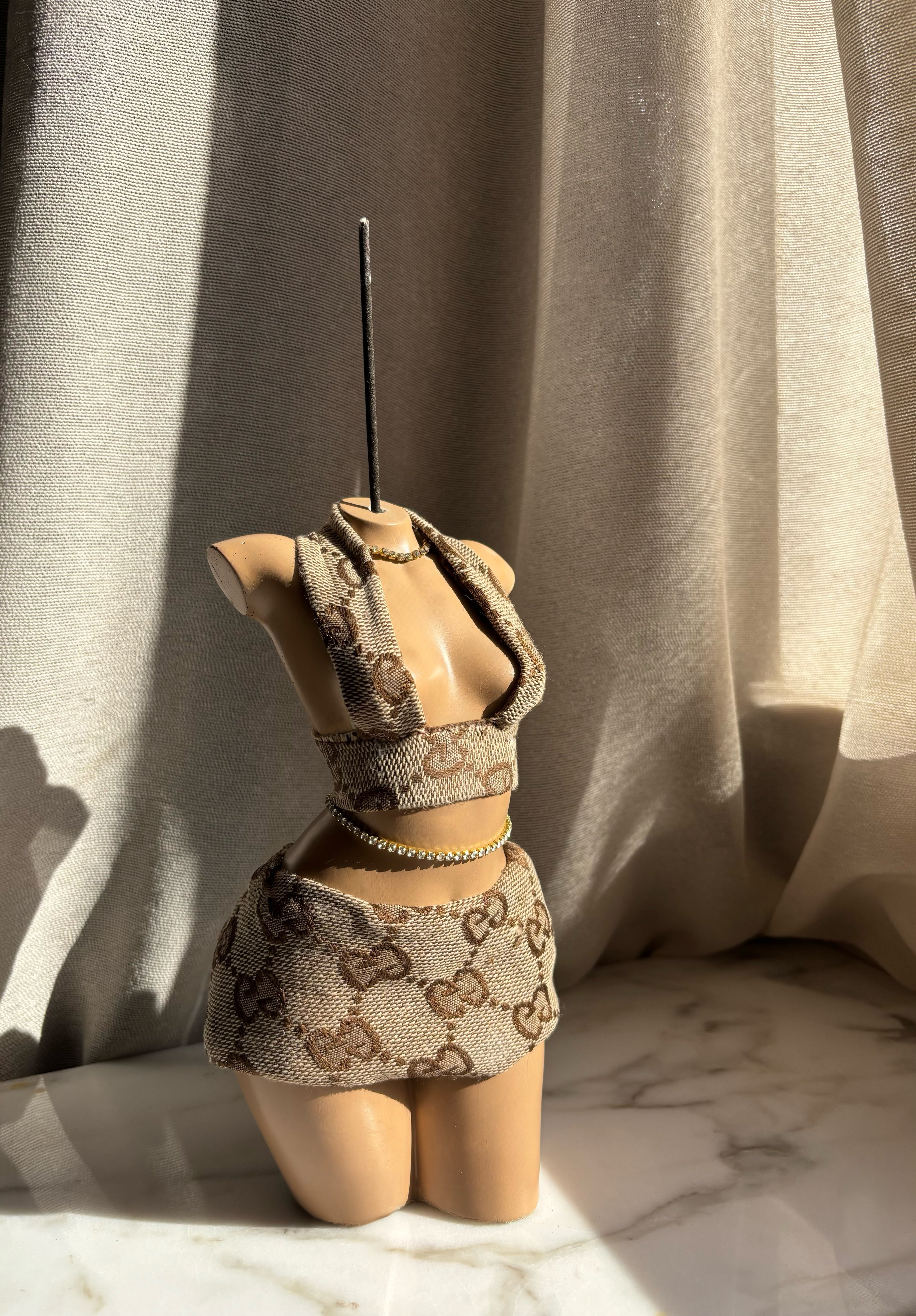 Selene Muse| One of a kind Custom incense Holder sculpture