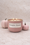 Roasted Pumpkin Mousse | Coconut Soy Wax Candle with Wood Wick