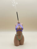 Kali Muse | Incense Holder With Matching Ash Tray Set | Concrete Statue
