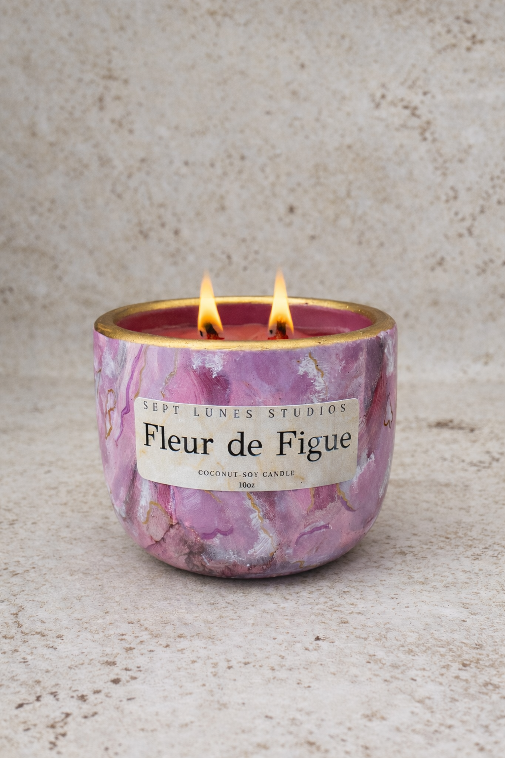 Fleur de Figue | Coconut Soy Wax Candle with Wood Wick