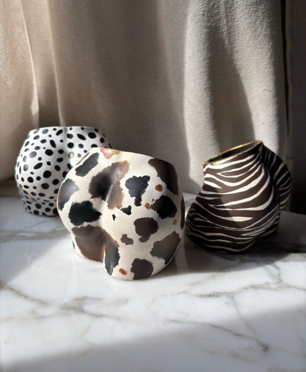 Maison Sauvage Sculptural Body Vessel | Planter + Pencil Holder