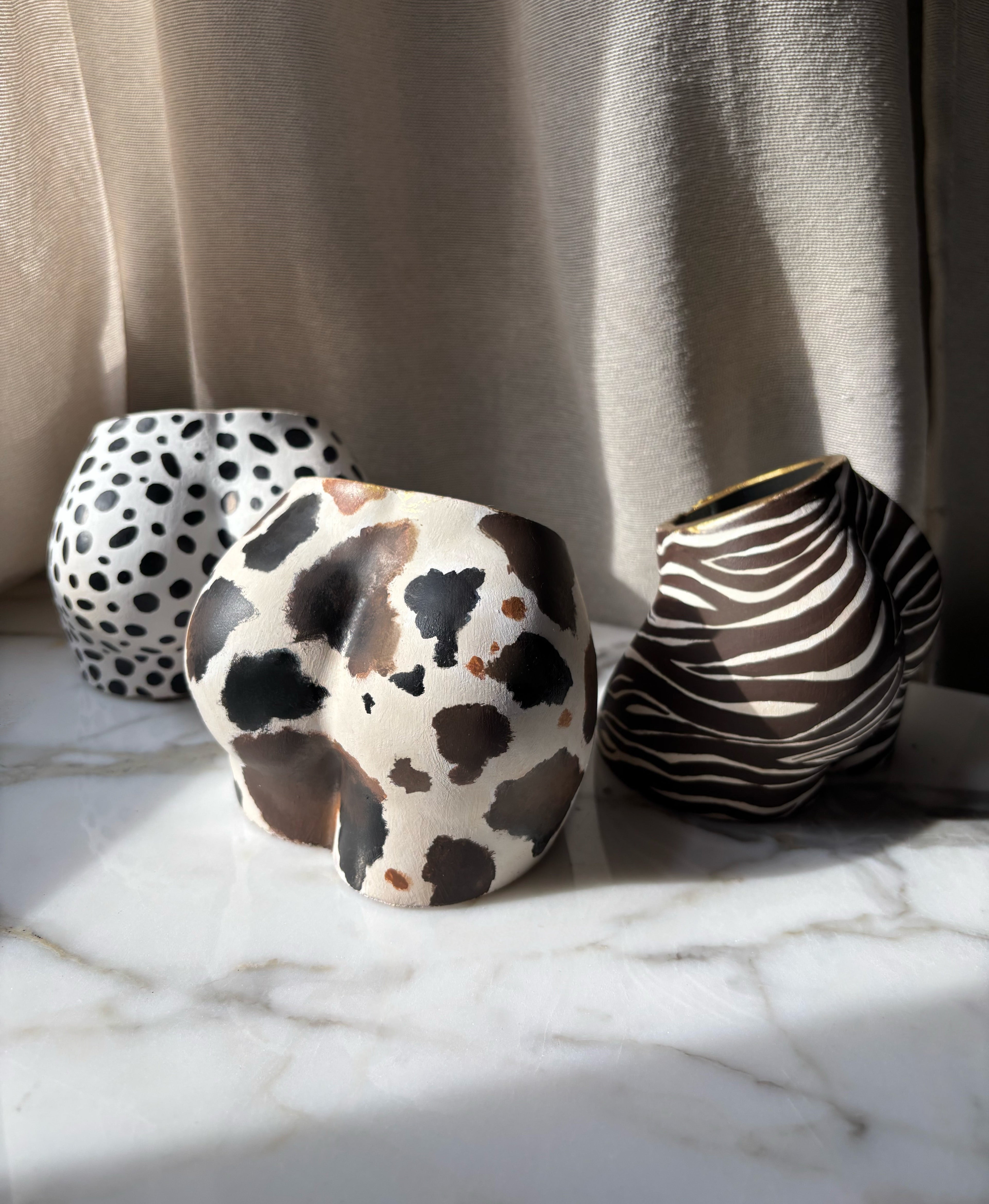 Maison Sauvage Sculptural Body Vessel | Planter + Pencil Holder