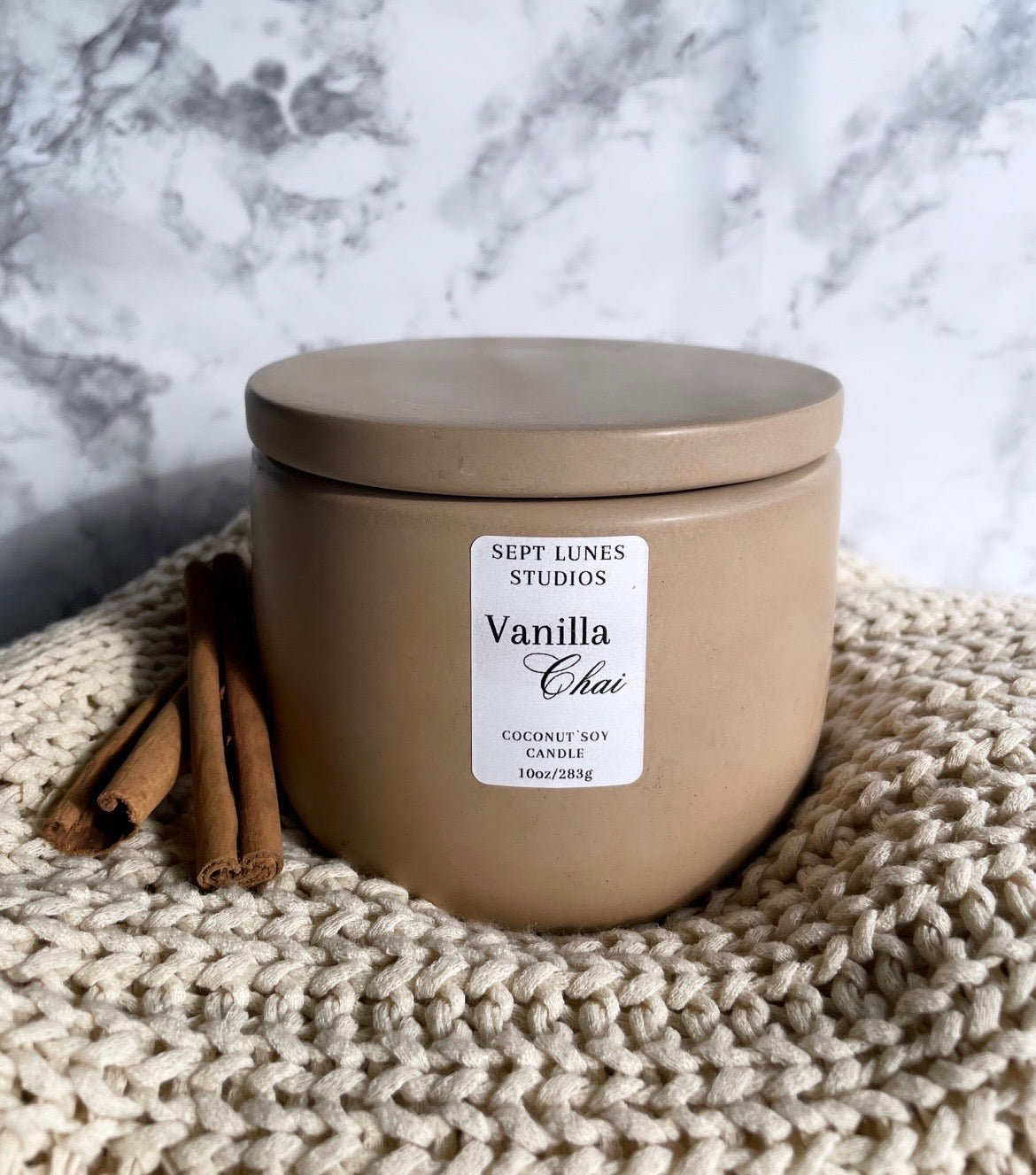 Vanilla Chai Coconut Soy Wax Candle | (Fall Collection 2023)