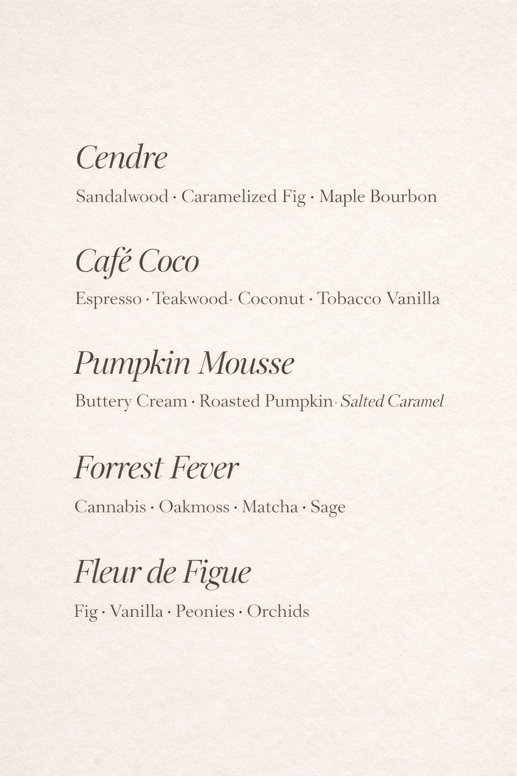Fleur de Figue | Coconut Soy Wax Candle with Wood Wick