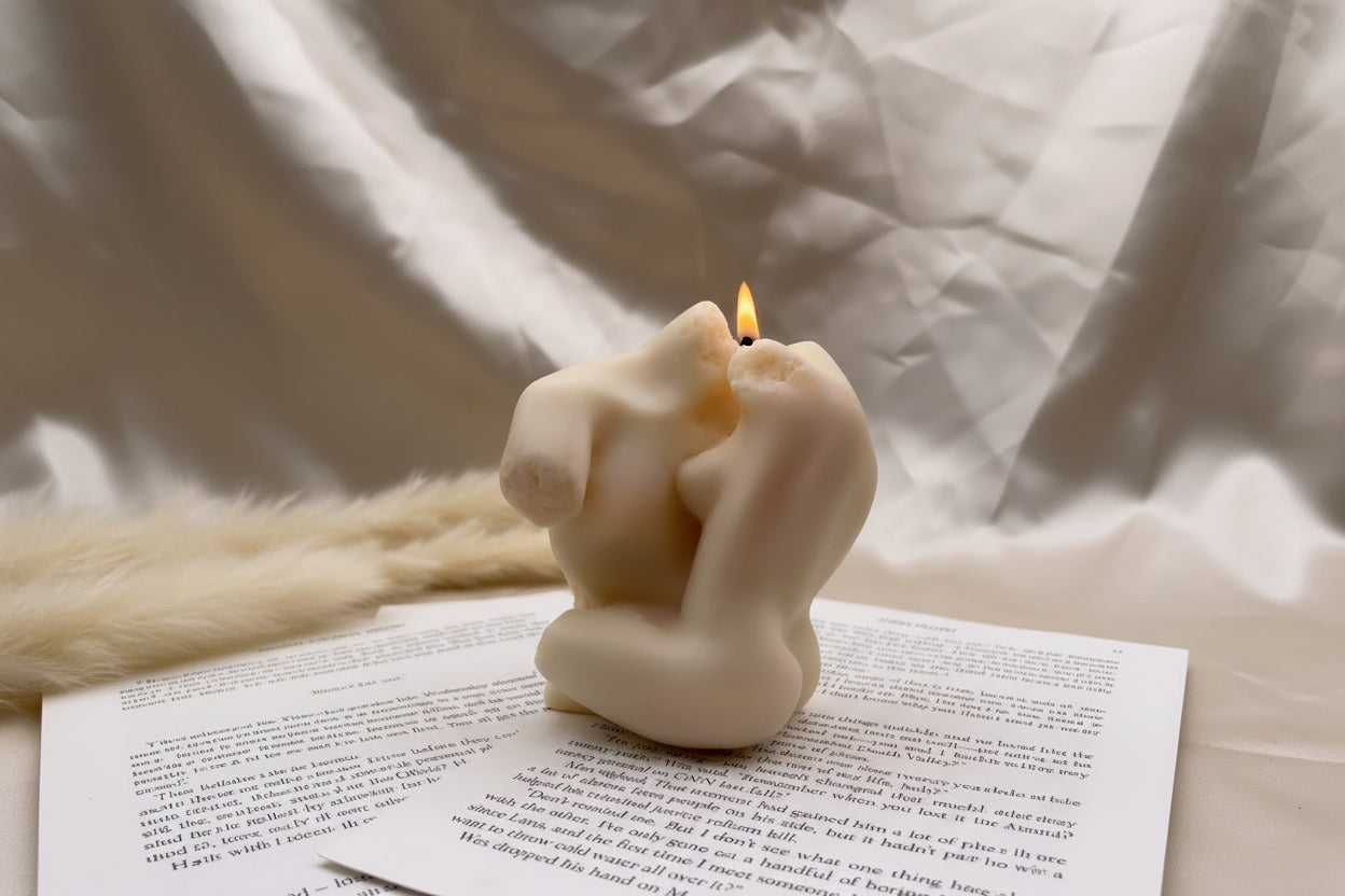 Lovers Couple Body Candle