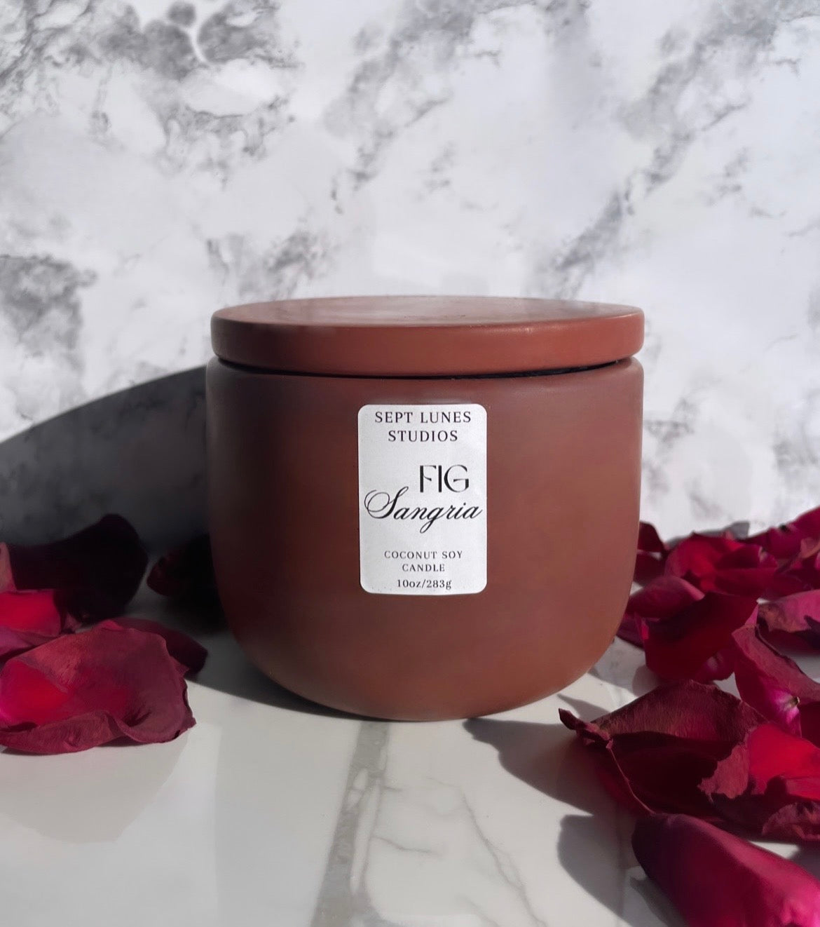 Fig Sangria Coconut Soy Wax Candle | (Fall Collection 2023)