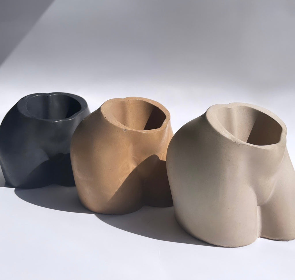 Cheeky Planter | Booty Make-up Brush Holder | Musehood Collection