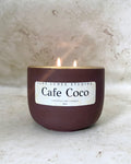 Cafe Coco | Coconut Soy Wax Candle with Wood Wick