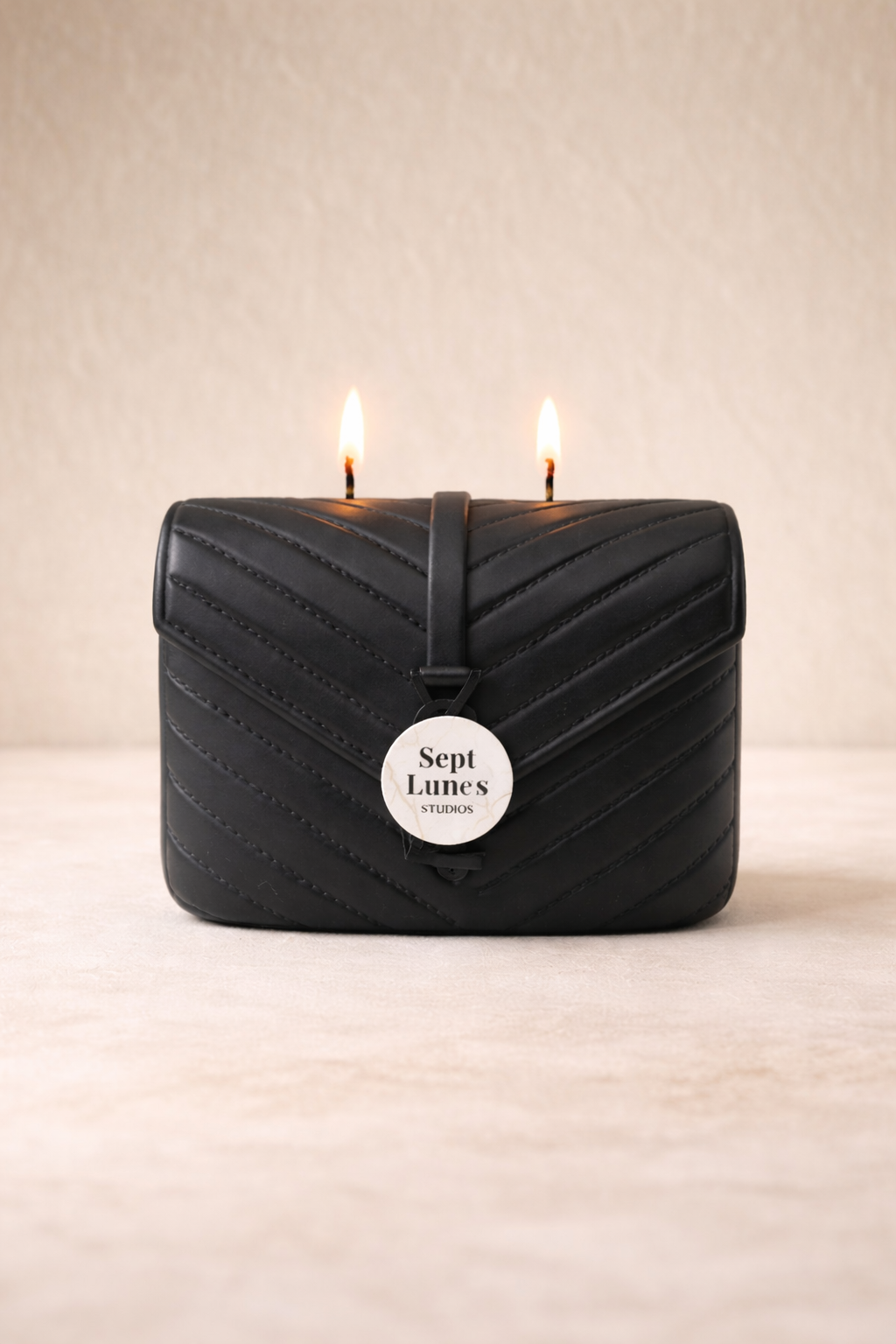 Decorative Designer Handbag Scented Soy Candle