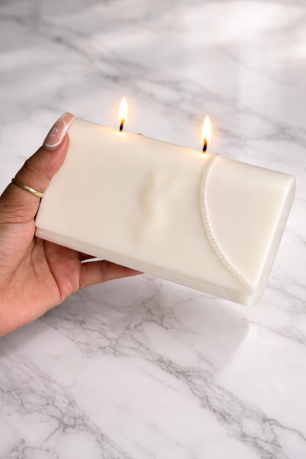 Aesthetic Designer Clutch Scented Soy Candle