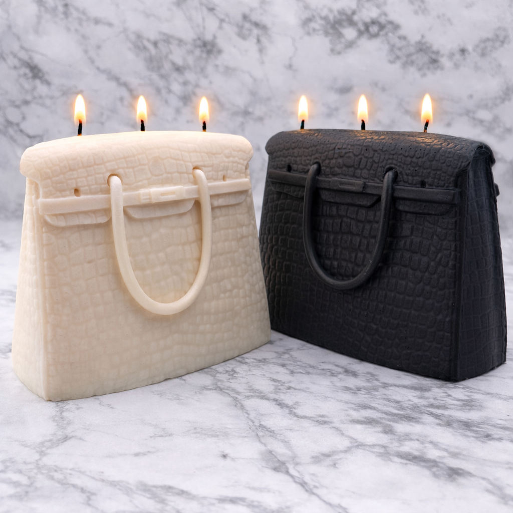Decorative Designer Handbag Scented Soy Candle | Luxury Gift For Her