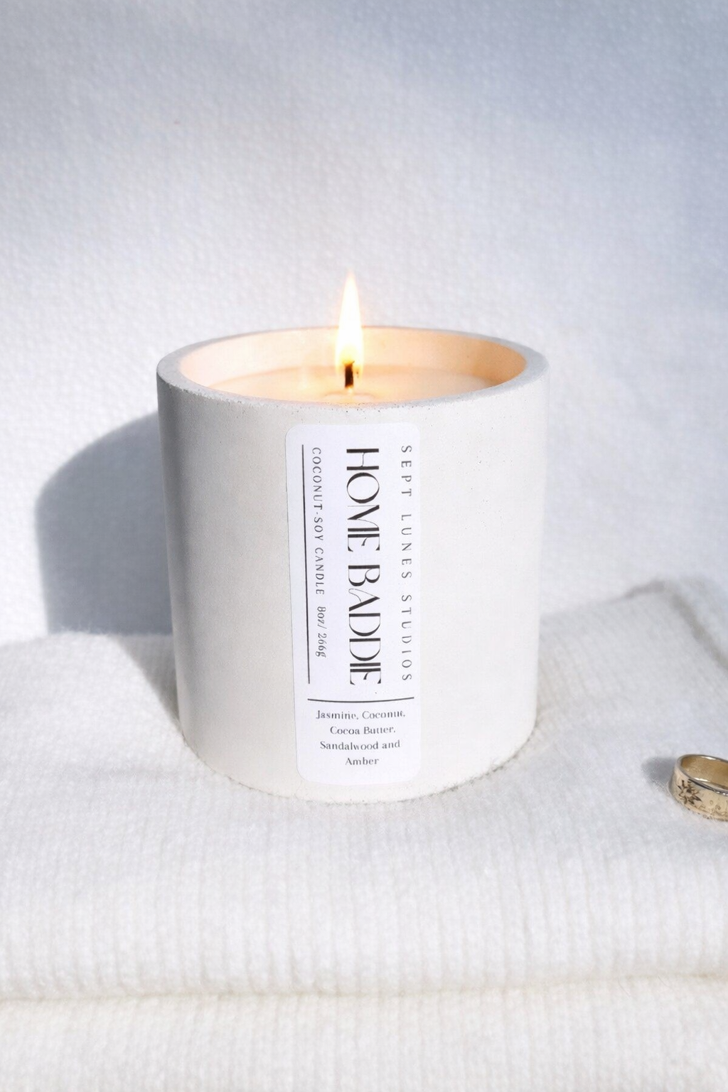 Home Baddie Coconut Soy Wax Candle