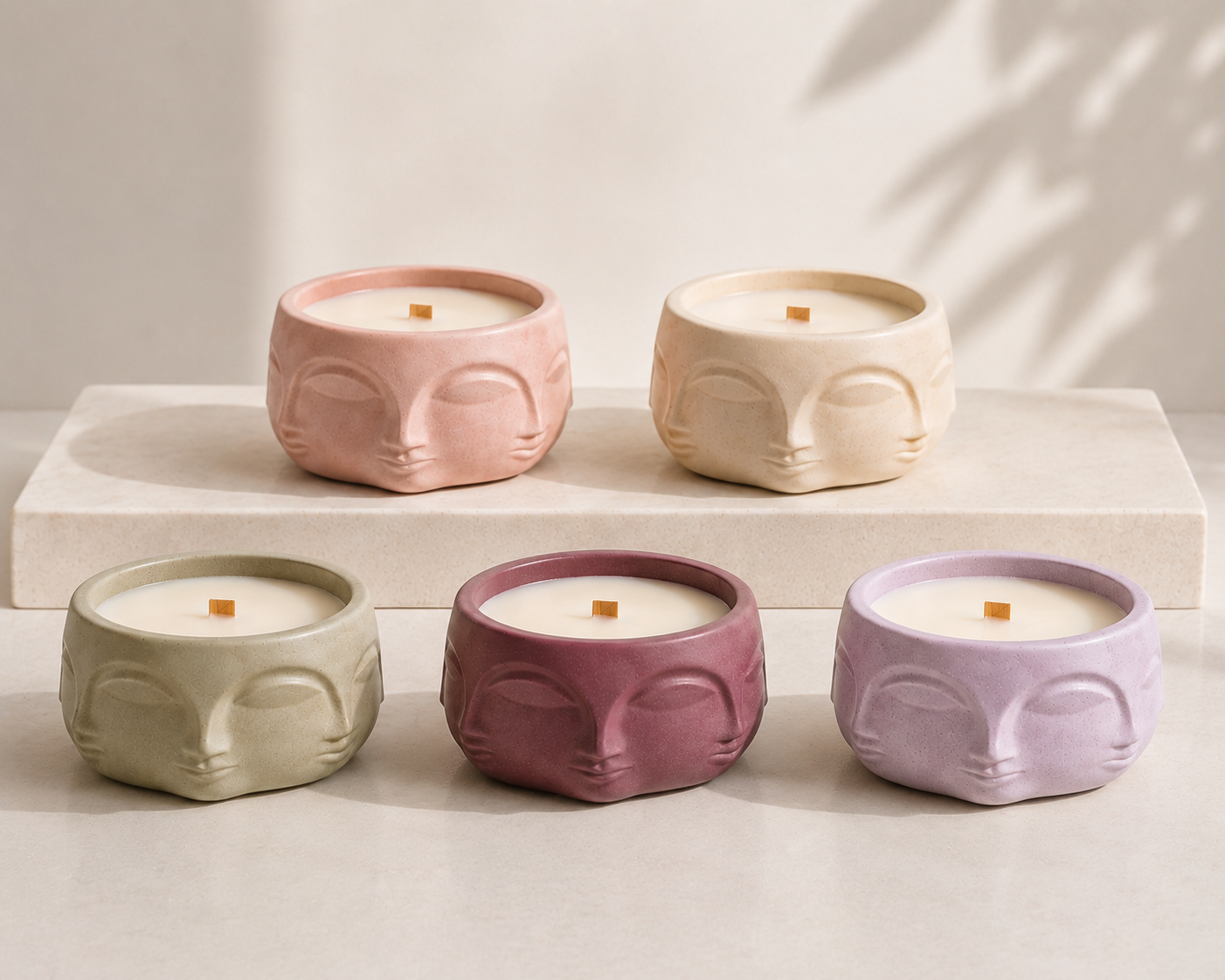 Luna Candle | Petal Season 4oz Coconut Soy Wax Wood Wick Candle