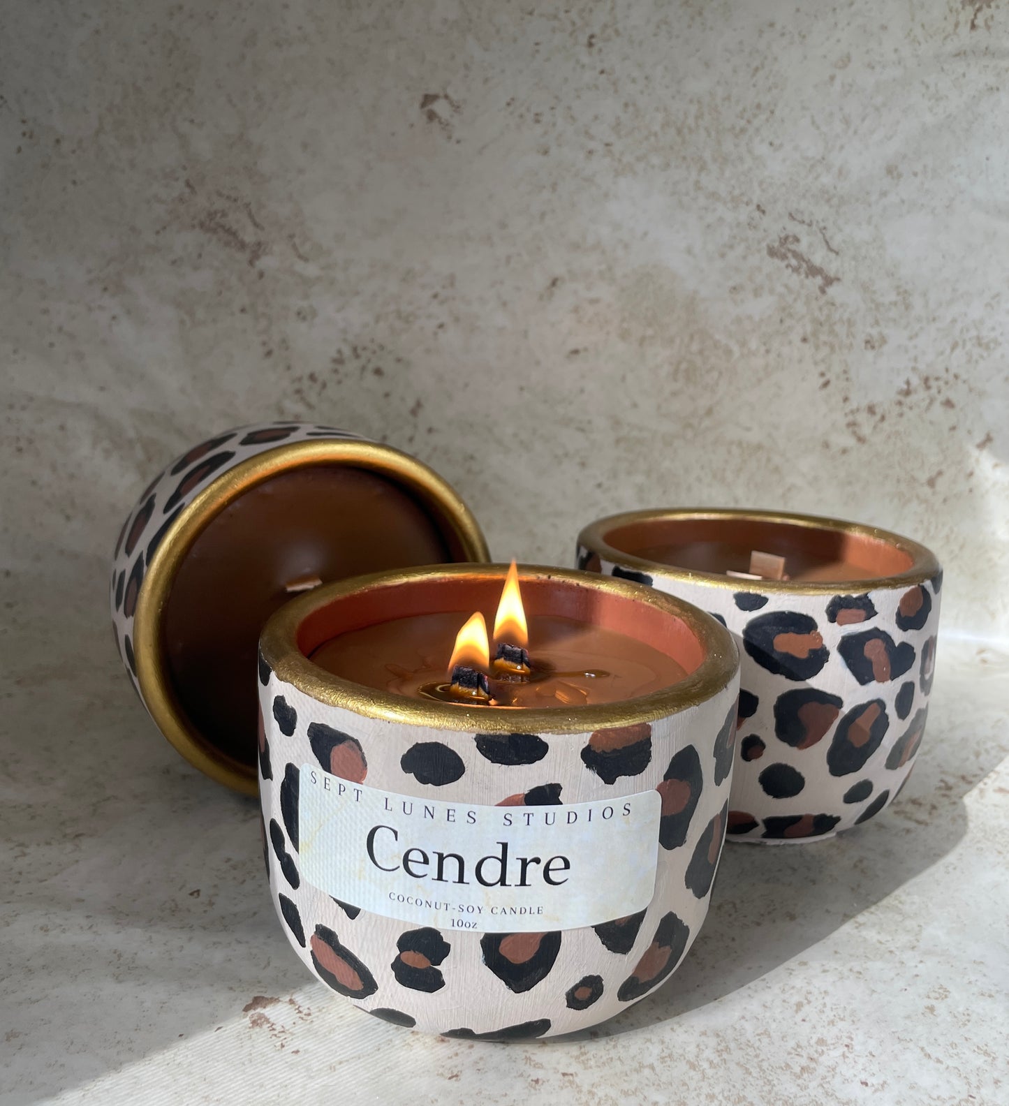 Cendre | Coconut Soy Wax Candle with Wood Wick