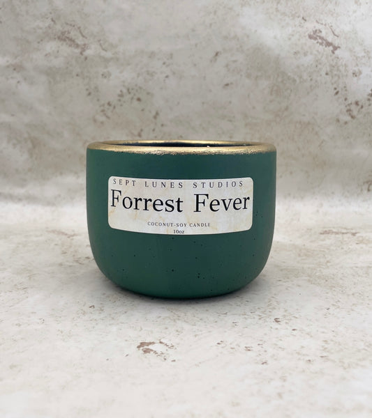 Forrest Fever | Coconut Soy Wax Candle with Wood Wick